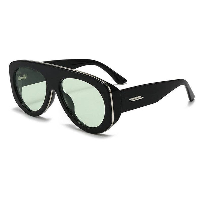 Retro Oversized Slimming UV400 Sunglasses for Women