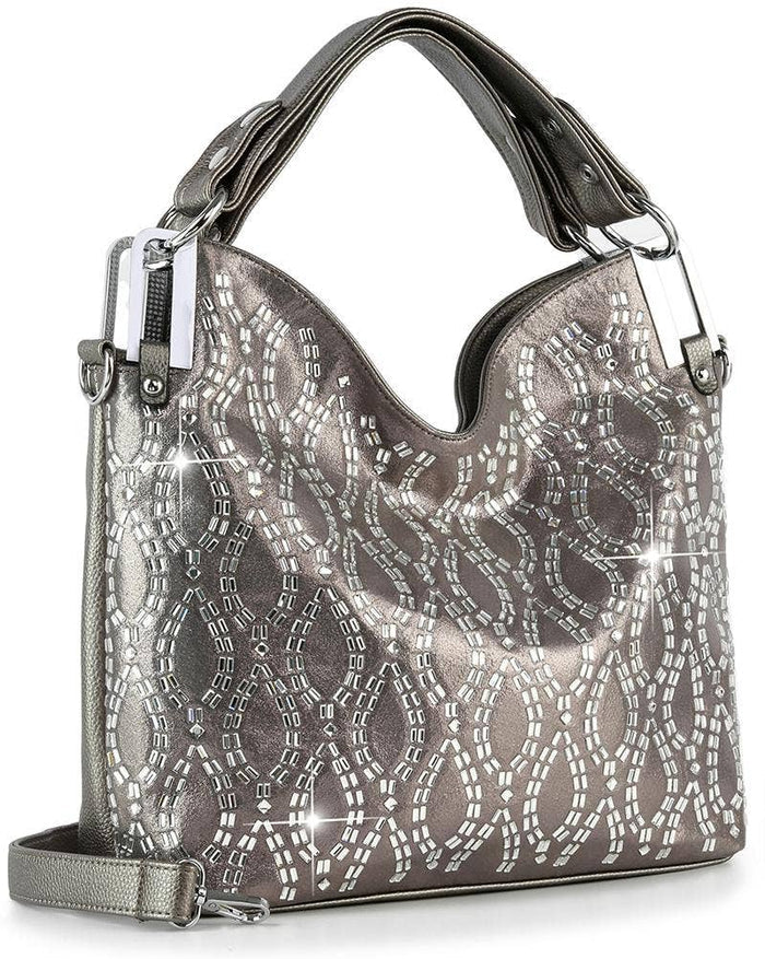 Rhinestone Design Fashion Handbag