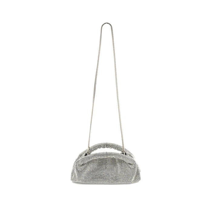 Rhinestone Dumpling Clutch
