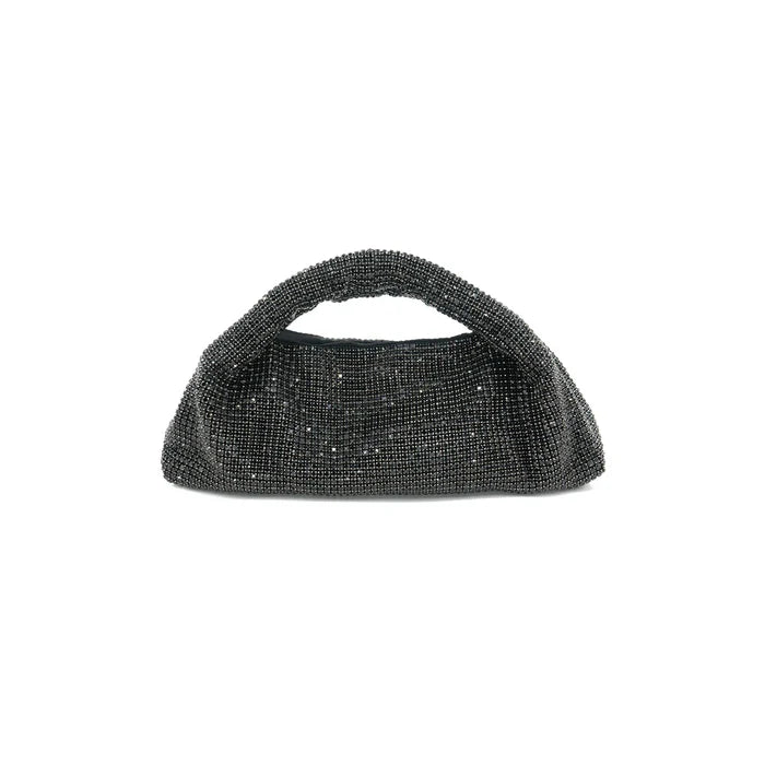 Rhinestone Dumpling Clutch