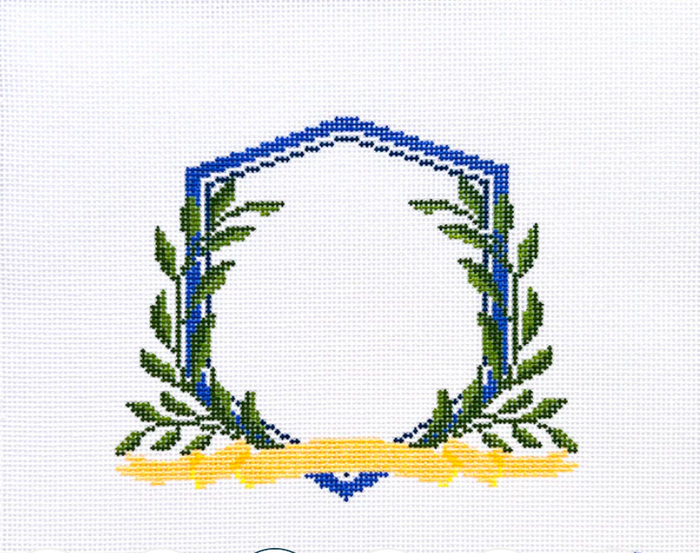 Ribbon Crest Blue