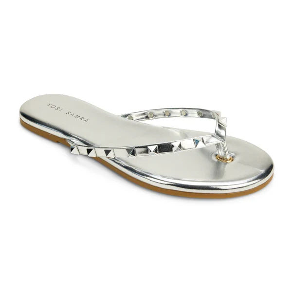 Rivington Stud Sandal - Silver
