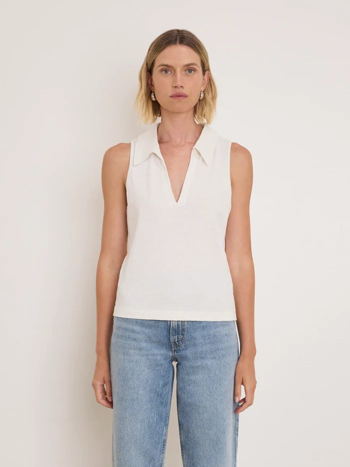 Roberta Collared Tank