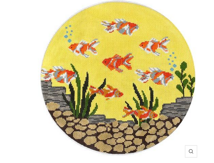 Round Fish Pillow