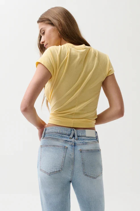 Ryn Baby Tee - Light Turmeric