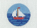 Sailboat Key RIng Insert
