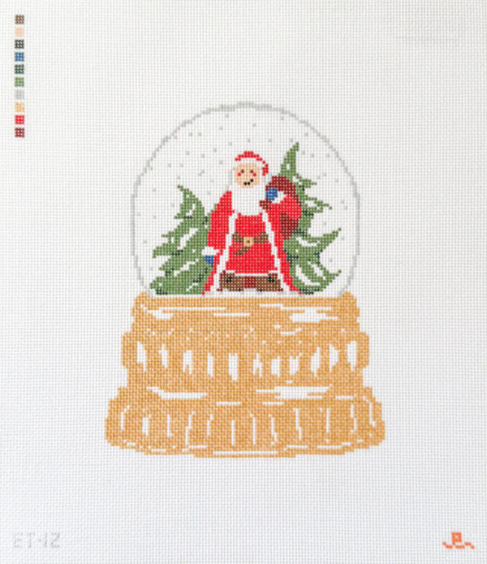 Santa Snow Globe