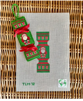 Santa with Holly Christmas Cracker