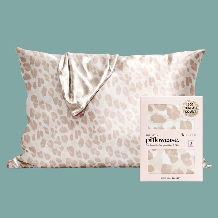 Satin Pillowcase - Leopard