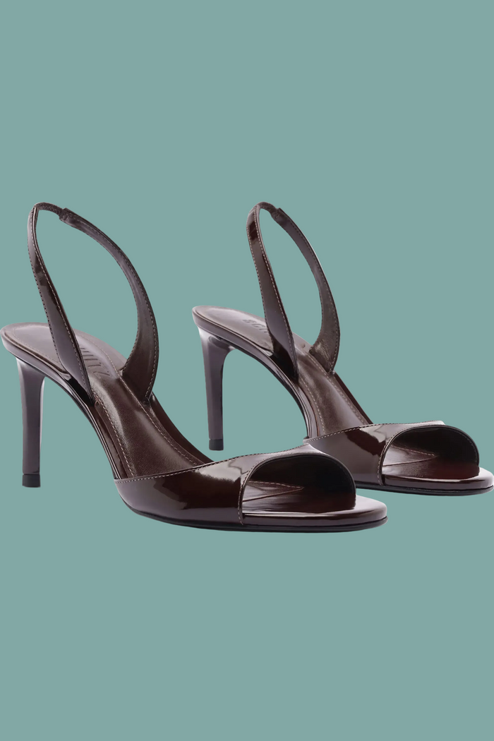 Scarlett Mid Slingback Heel - Maplewood