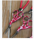 Scissors with Red Fob