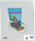 Scottie Ornament Sized Stocking