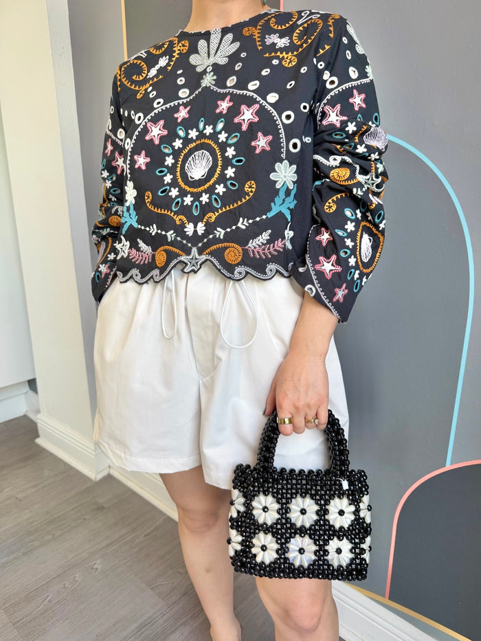 Selena Beaded Handbag