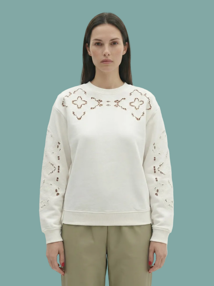 Selenia Embroidered Sweatshirt
