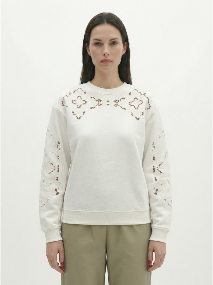 Selenia Embroidered Sweatshirt