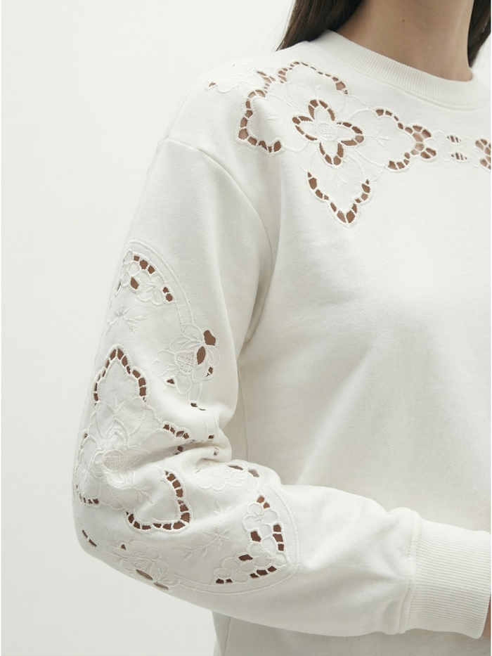 Selenia Embroidered Sweatshirt