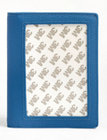 Self-Finishing Passport Cover - Cadet Blue