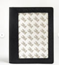 Self Finishing Passport Cover-Black
