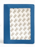 Self-Finishing Passport Cover-Cadet Blue