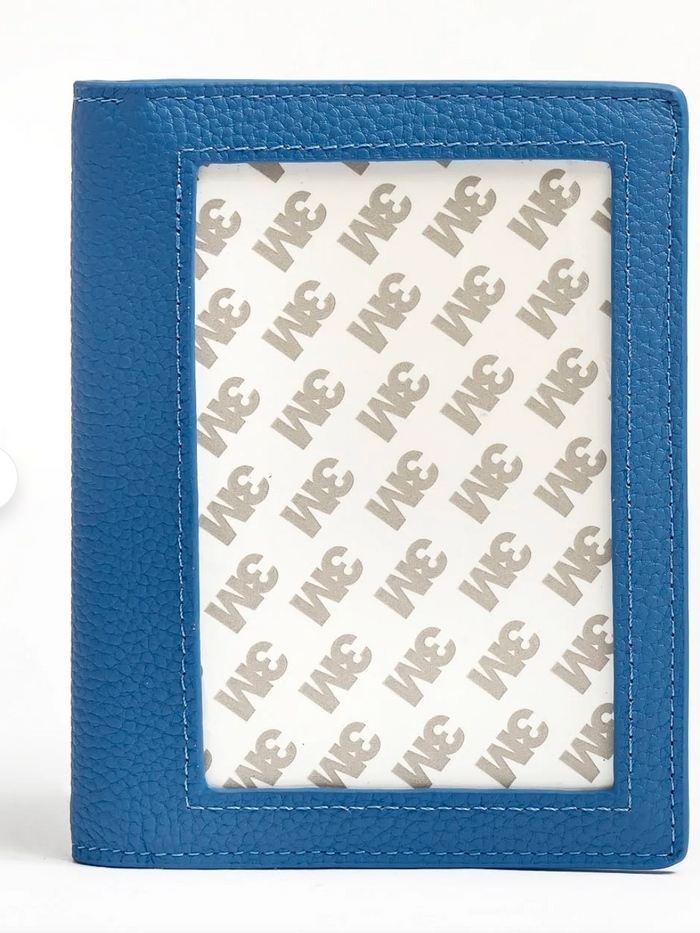 Self-Finishing Passport Cover-Cadet Blue