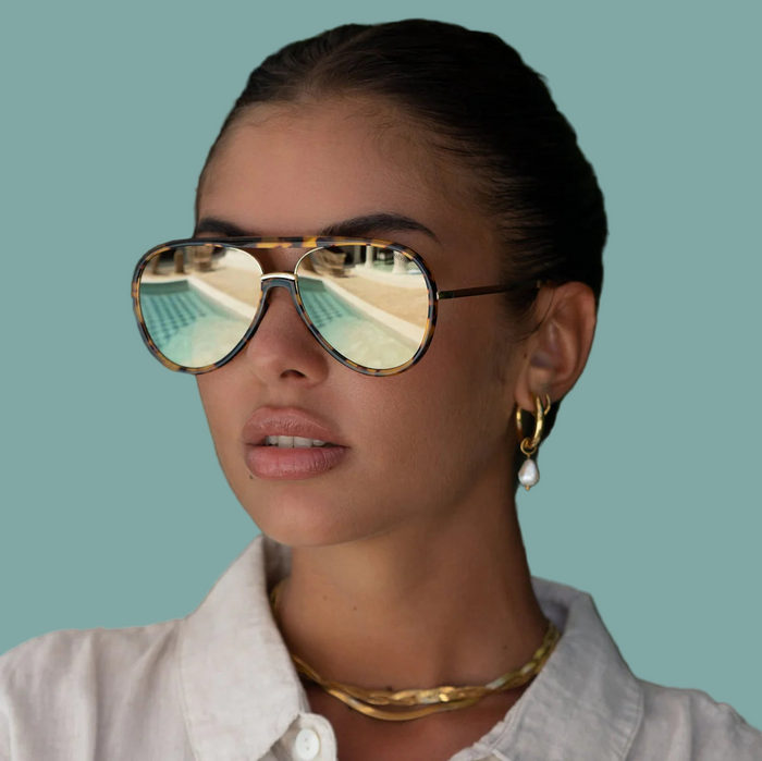 Shay Aviator Sunglasses