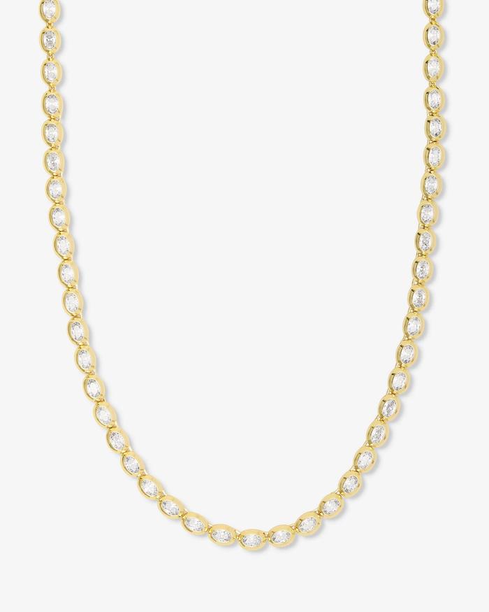 She's A Boss Tennis Necklace 16"