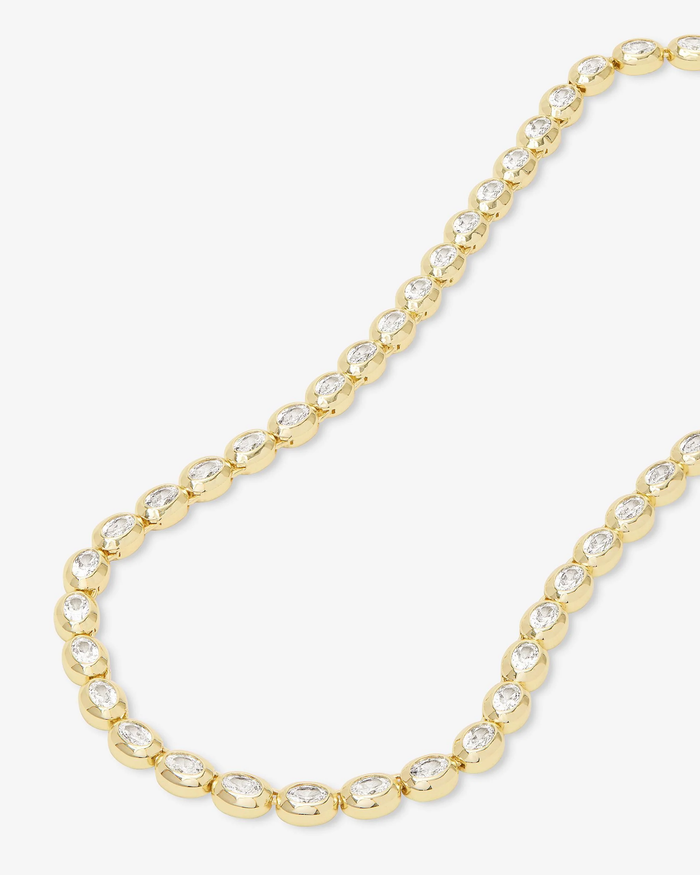 She's A Boss Tennis Necklace 16"