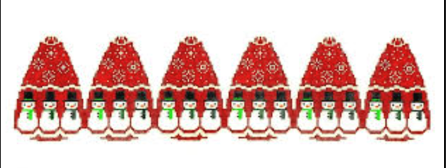 Snowman Ornament Topper