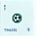 Soccer Ball Key Fob