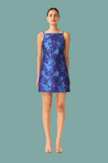Sorelle Shift Mini Dress - Cobalt Blue