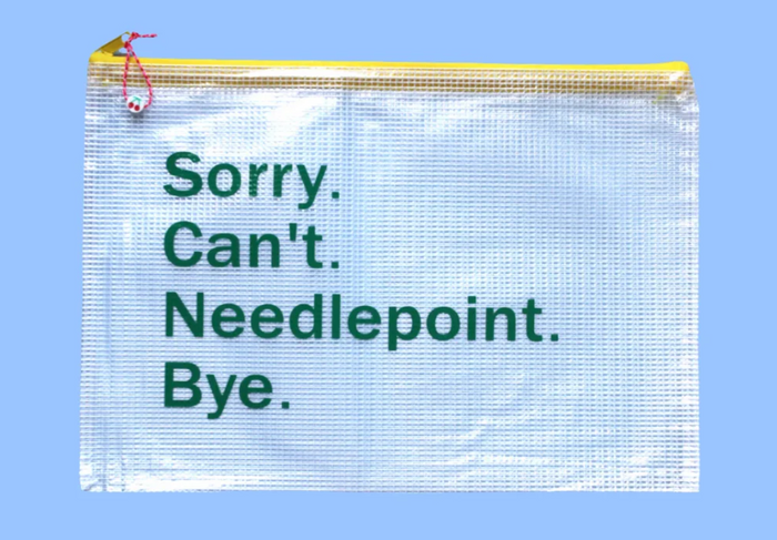 Sorry. Can't. Project Bag