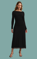 Spellbound Mesh Midi Dress