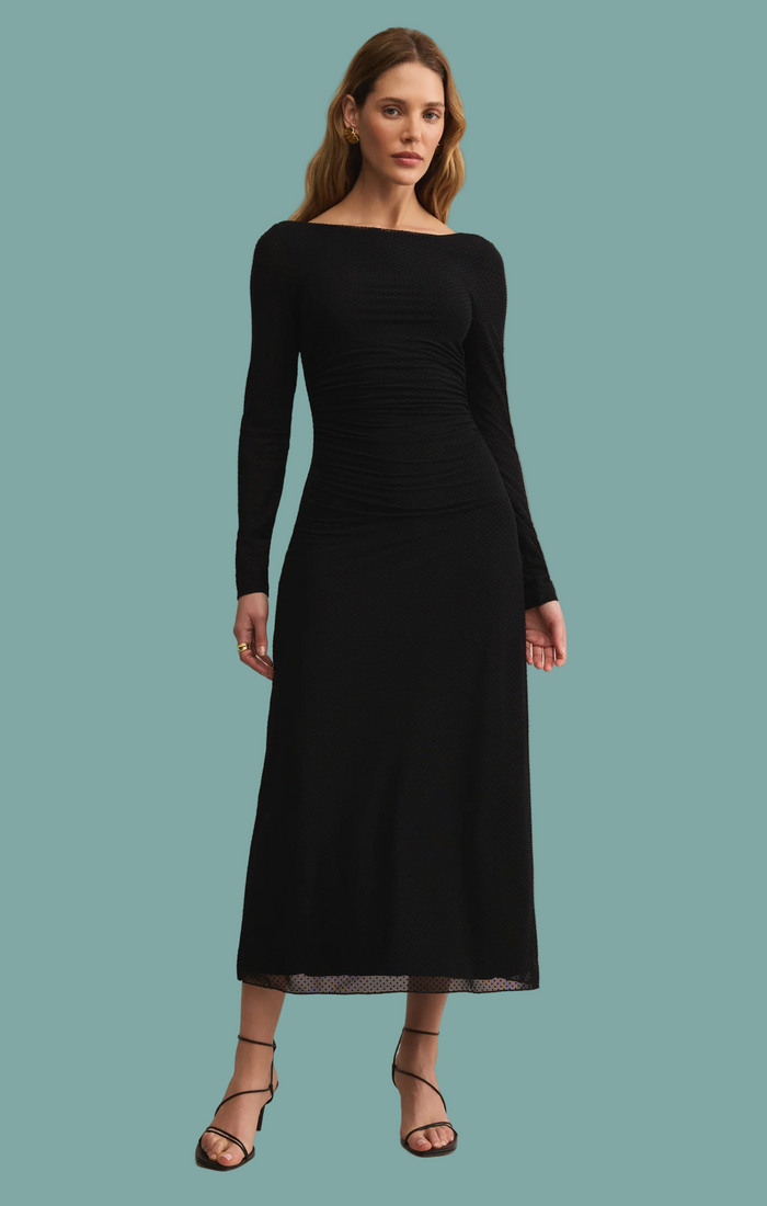 Spellbound Mesh Midi Dress