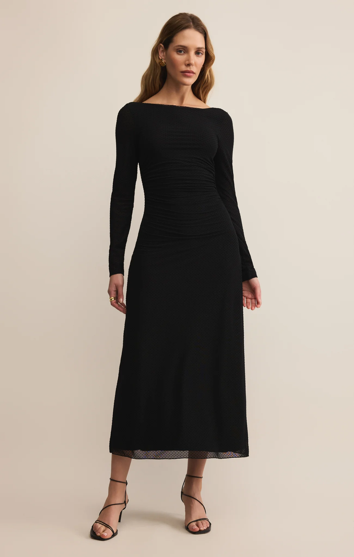 Spellbound Mesh Midi Dress