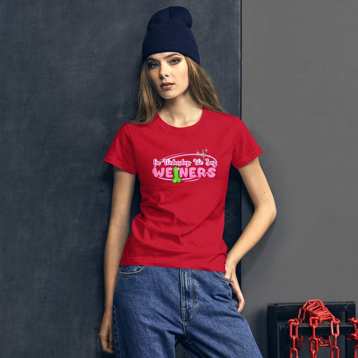 Spicy Wednesday Fitted T Shirt