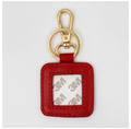 Square Key Fob-Red