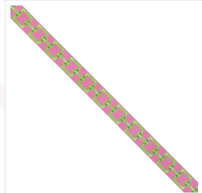 Square Link Belt- Lime