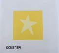 Star Printed Square