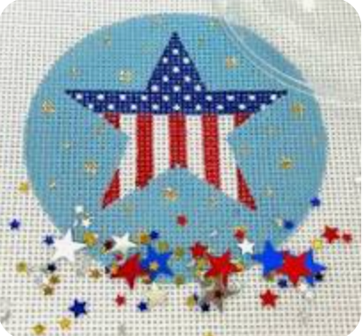 Stars and Stripes Snowglobe