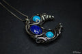 Sterling Silver Crescent Moon Necklace