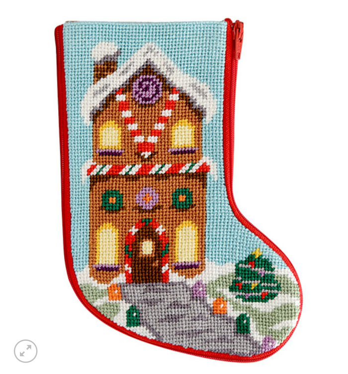 Stitch & Zip  Gingerbread Stocking