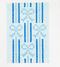 Striped Bow-Blue