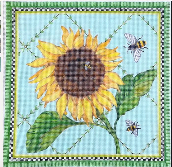 Suflower and Bees