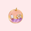 Sunset Pearl Charm