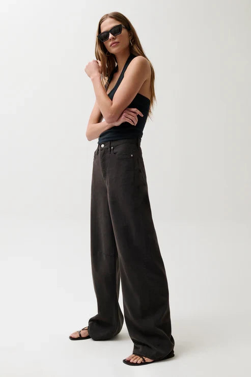 Sydney High Rise Linen Wide Leg