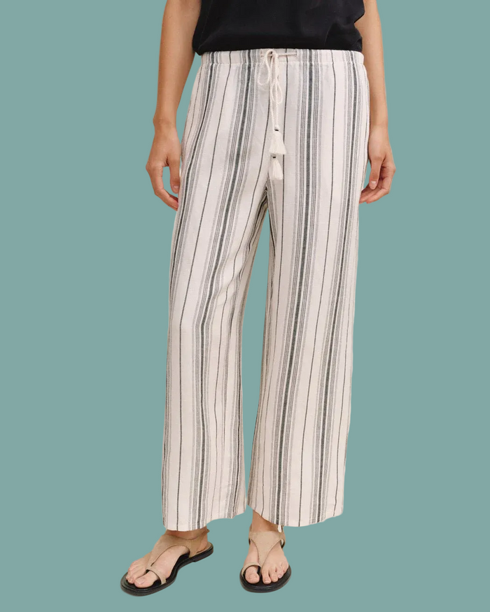 Tassel Cord Drawstring Crop