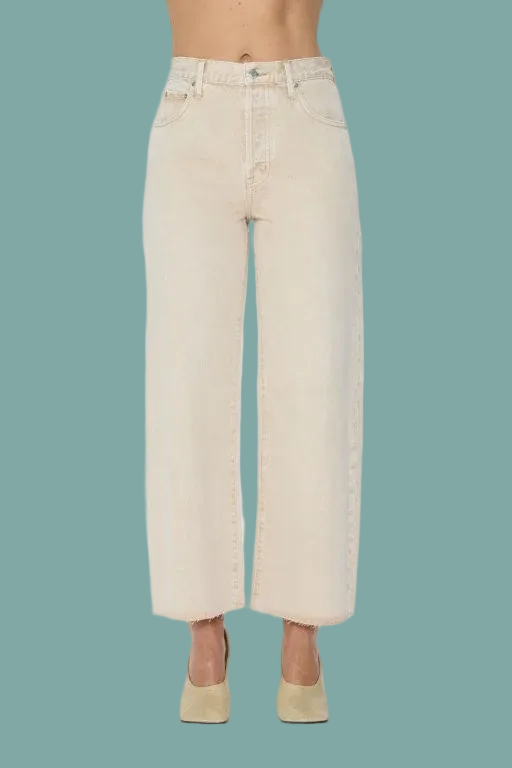 Tate Crop Jean - Dune