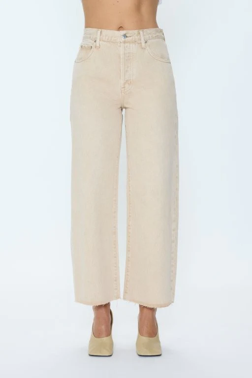 Tate Crop Jean - Dune