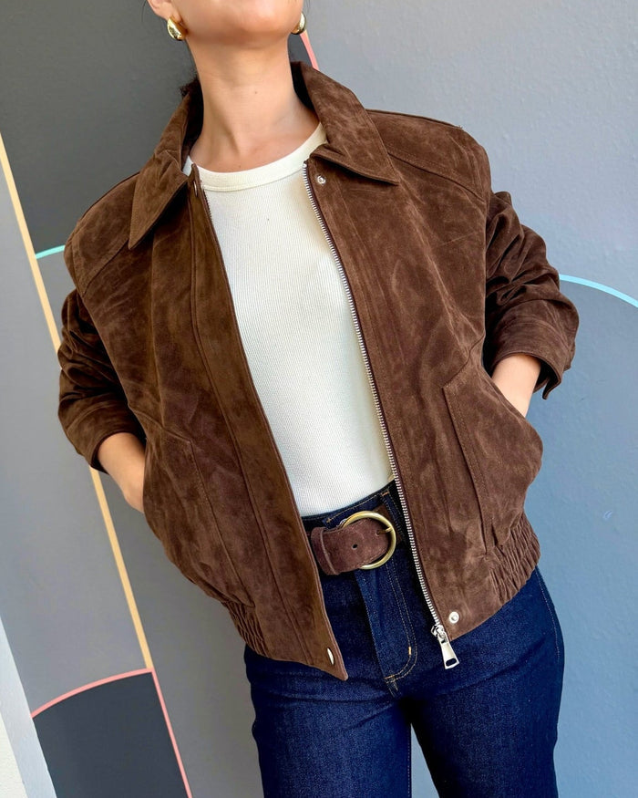 Tatia Suede Jacket