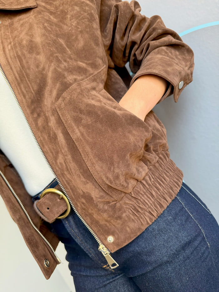 Tatia Suede Jacket